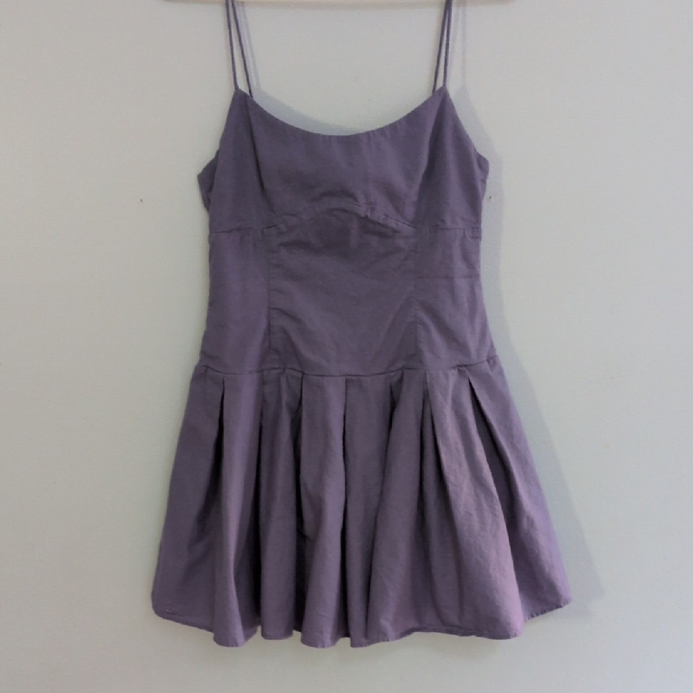 Lavender Mini Dress - Picture 2 of 4